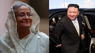 Kim Jong-un, Sheikh Hasina