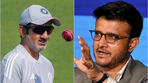 sourav ganguly says on gautam gambhir sacking