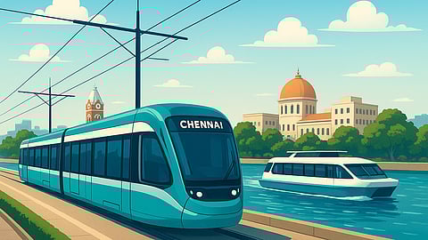 Chennai transport plans for the next 25 years
