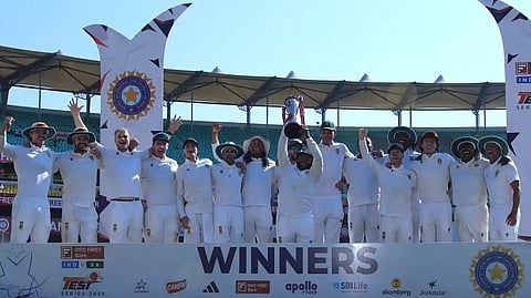 south africa win first test series in IND in 25 years