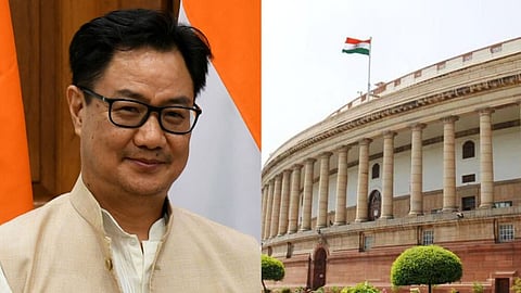 மத்திய அமைச்சர் கிரண் ரிஜிஜூ, நாடாளுமன்றம்