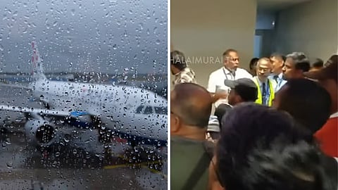 இலங்கை விமான நிலையத்தில் தமிழர்கள் மயக்கம்