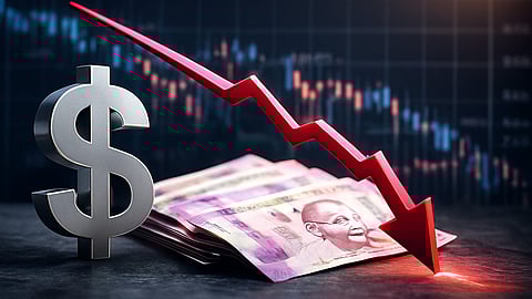 இந்திய ரூபாய் மதிப்பு சரிவு