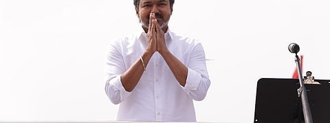 தவெக தலைவர் விஜய்