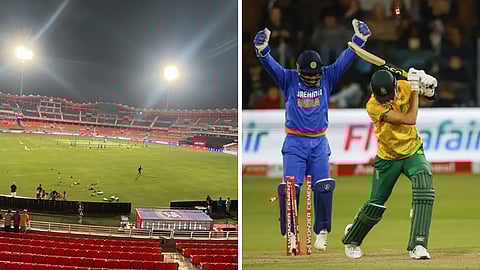 முல்லன்பூரில் நடைபெறும் முதல் சர்வதேச ஆண்கள் போட்டி