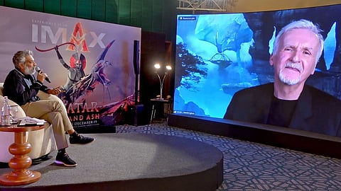 AI is dangerous but... James Cameron discussion with Rajamouli