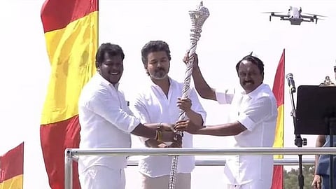 தவெக ஈரோடு பரப்புரை