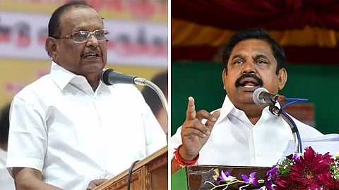 ரகுபதி - எடப்பாடி பழனிசாமி