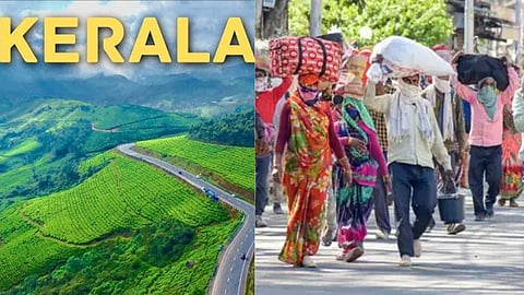 what reason of kerala migrant workers increased