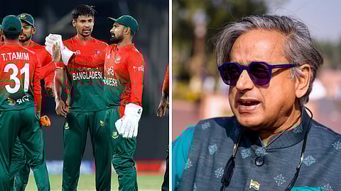 முஸ்தஃபிசூர் ரஹ்மானை ஐபிஎல்லிருந்து நீக்கியதற்கு எதிராக சசி தரூர் கருத்து