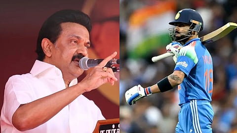 விராட் கோலி, முதல்வர் ஸ்டாலின்