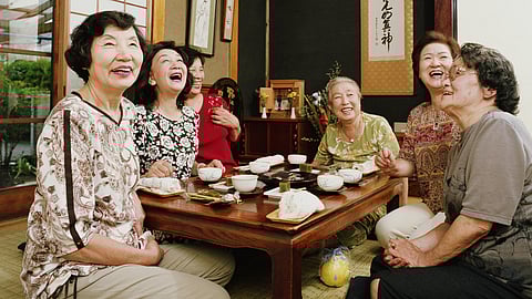 what reason of nearly 1 lakh japanese age over 100 years