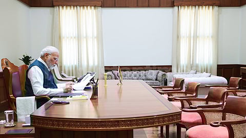 a first since Independence PM modi office to move out of South Block