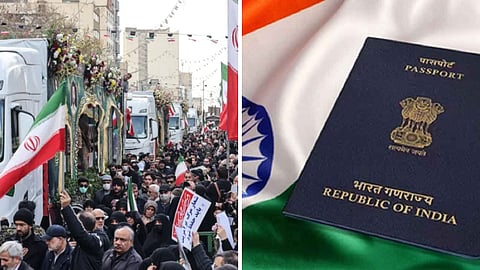ஈரானிலிருந்து வெளியேறுங்கள் என இந்தியர்களுக்கு இந்திய அரசு தூதரகம் அறிவுறுத்தல்