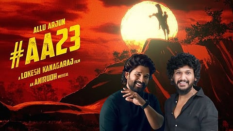 How did Lokesh Kanagaraj and Allu Arjun team up for movie?