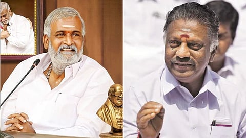 ஓ.பி.எஸ் - சேகர் பாபு சந்திப்பு