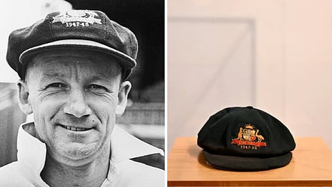 ரூ.4.2 கோடிக்கு ஏலம்போன டான் பிராட்மேன் தொப்பி