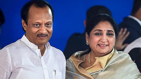 ajit pawar wife sunetra to take oath as maharashtra Deputy CM tomorrow