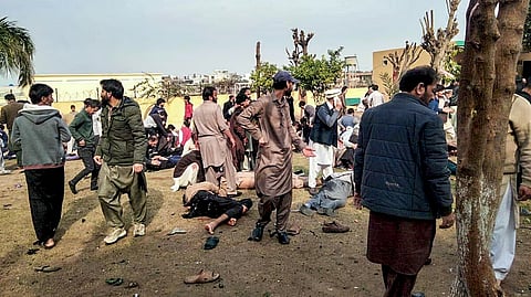 Pakistans Islamabad mosque bomb blast at 31 killed 169 injured