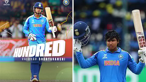 யு19 உலகக்கோப்பையில் 175 ரன்கள் விளாசிய சூர்யவன்ஷி