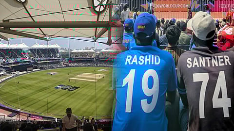 AFGvsNZ - chennai audience