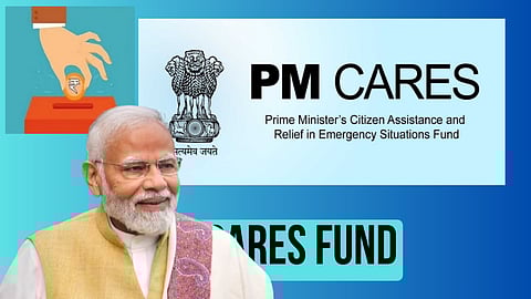 PM Cares organization and its functioning describes of the background