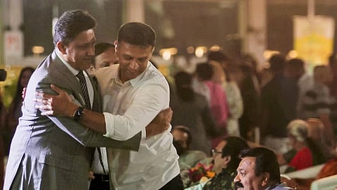 chinnaswamy stadium stands named after rahul dravid and anil kumble