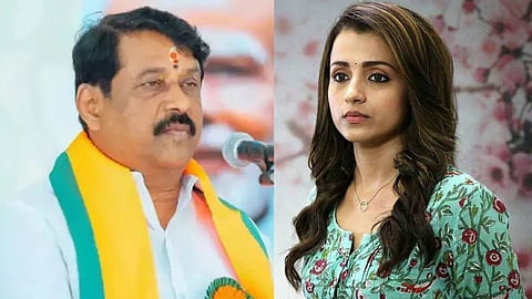 Trisha Breaks Silence on Nainar Nagendran Controversy