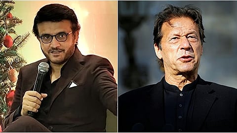 sourav ganguly urges pakistan govt in imran khan health issue