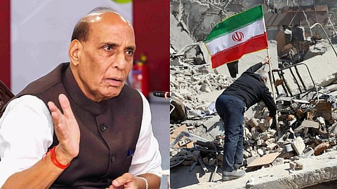 Rajnath Singh Voices Concern Over Iran-Israel Tensions
