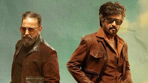 Rajini ask to put Kamal name first?