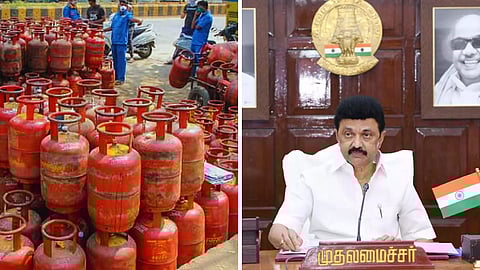 சிலிண்டர் தட்டுப்பாடு - முதல்வர் ஸ்டாலின்