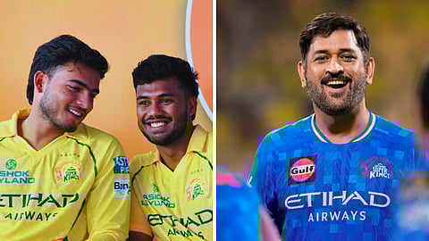 பிரசாந்த் வீர் - தோனி