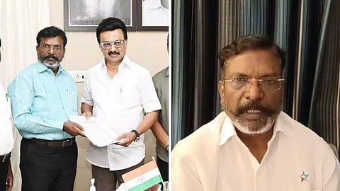 திருமாவளவன் - ஸ்டாலின்