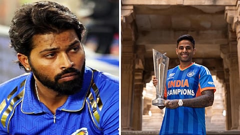 ஹர்திக் பாண்டியா - சூர்யகுமார் யாதவ்