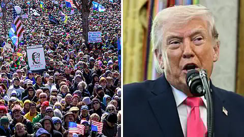 No kings protests against Trump