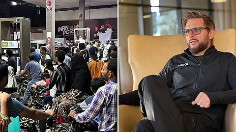 Shahid Afridi urges Pakistanis to back govt As fuel rates soar