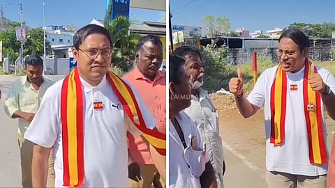 திருத்தணி தவெக வேட்பாளர்