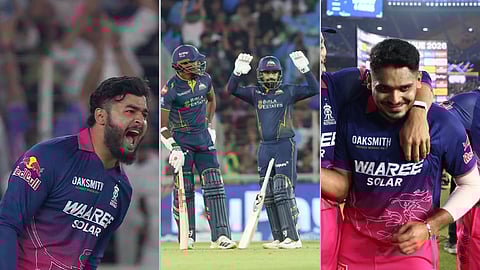 குஜராத்தை வீழ்த்தி ராஜஸ்தான் த்ரில் வெற்றி