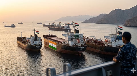 Iran war Are 16 Indian flagged vessels stranded in Strait of Hormuz?