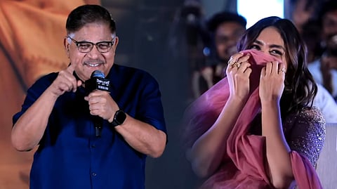 Allu Aravind give a marriage advise to Mrunal Thakur