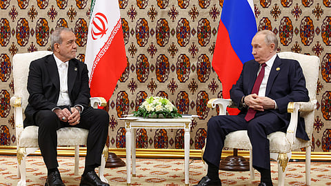 Putin Says Ready to Help Peace Efforts in iran-israel war