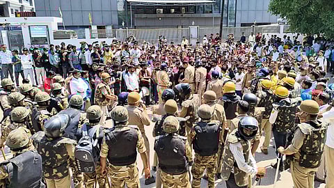 Noida Protest Turns Violent: Over 300 Workers Arrested