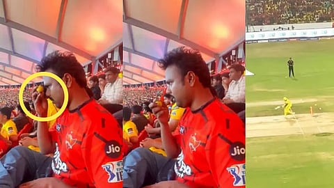 SRH fan black magic video against CSK goes viral
