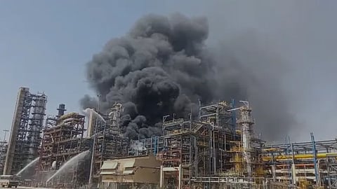 Major Fire Breaks Out at Pachpadra Oil Refinery Ahead of PM Modi Visit