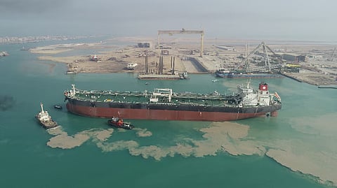 Iran revives dead tanker to store petrol on water