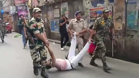 West Bengal Final Phase Voting Marred by TMC-BJP Clashes