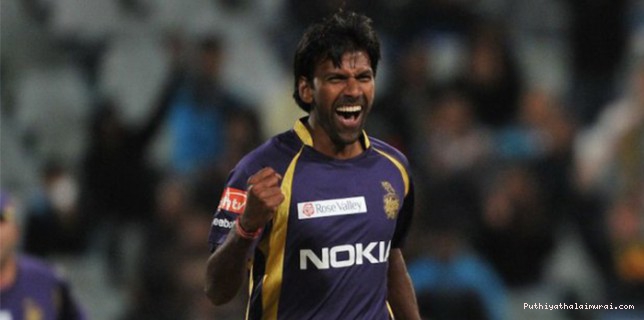 கொல்கத்தா நைட்ரைடர்ஸ் அணியின் பயிற்சியாளரான பாலாஜி