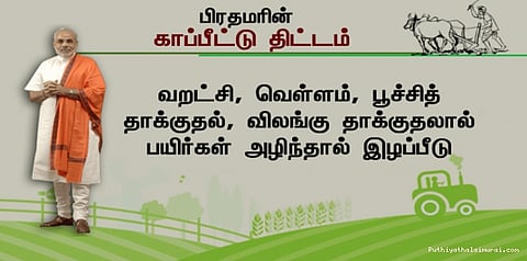 பிரதமர் பயிர்க் காப்பீட்டு திட்டத்தின் முக்கிய அம்சங்கள்