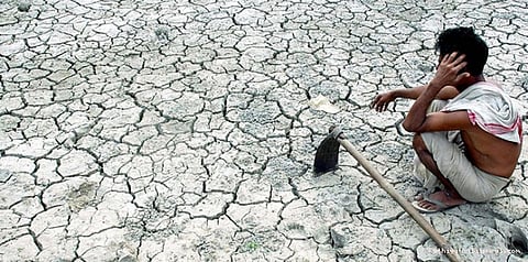 வாடிய பயிரைக் காணமுடியாமல் நேற்று மட்டும் 10 விவசாயிகள் உயிரிழப்பு